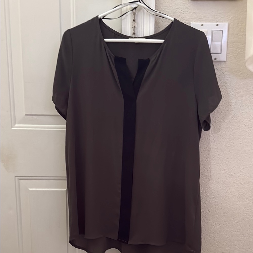 Pleione Women's Blouse in Black and Brown